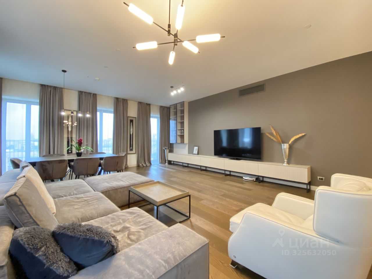 3-комнатная квартира, 180 м²