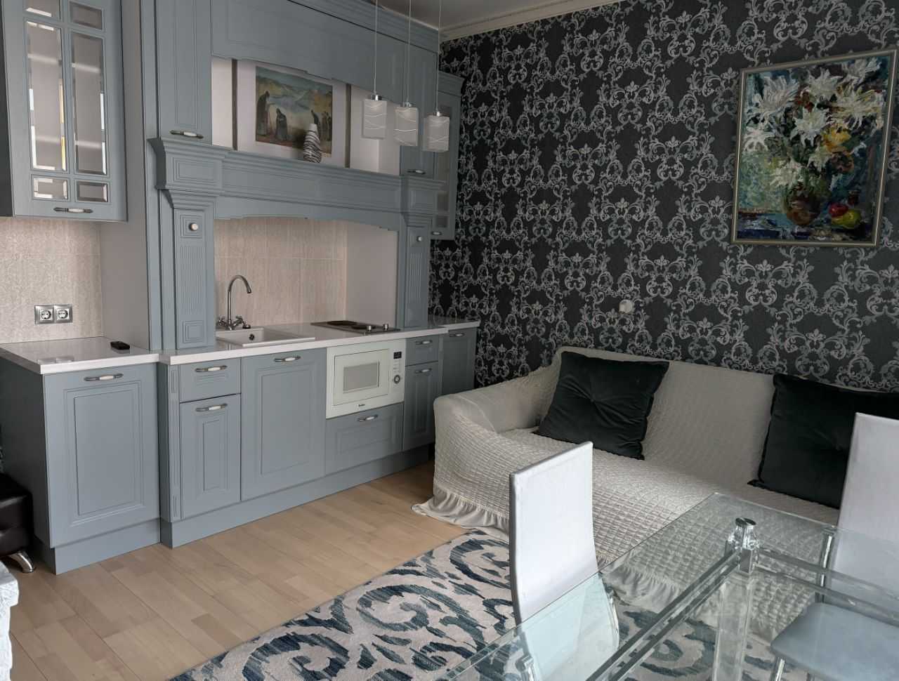 1-комнатная квартира, 54 м² — фотография 2