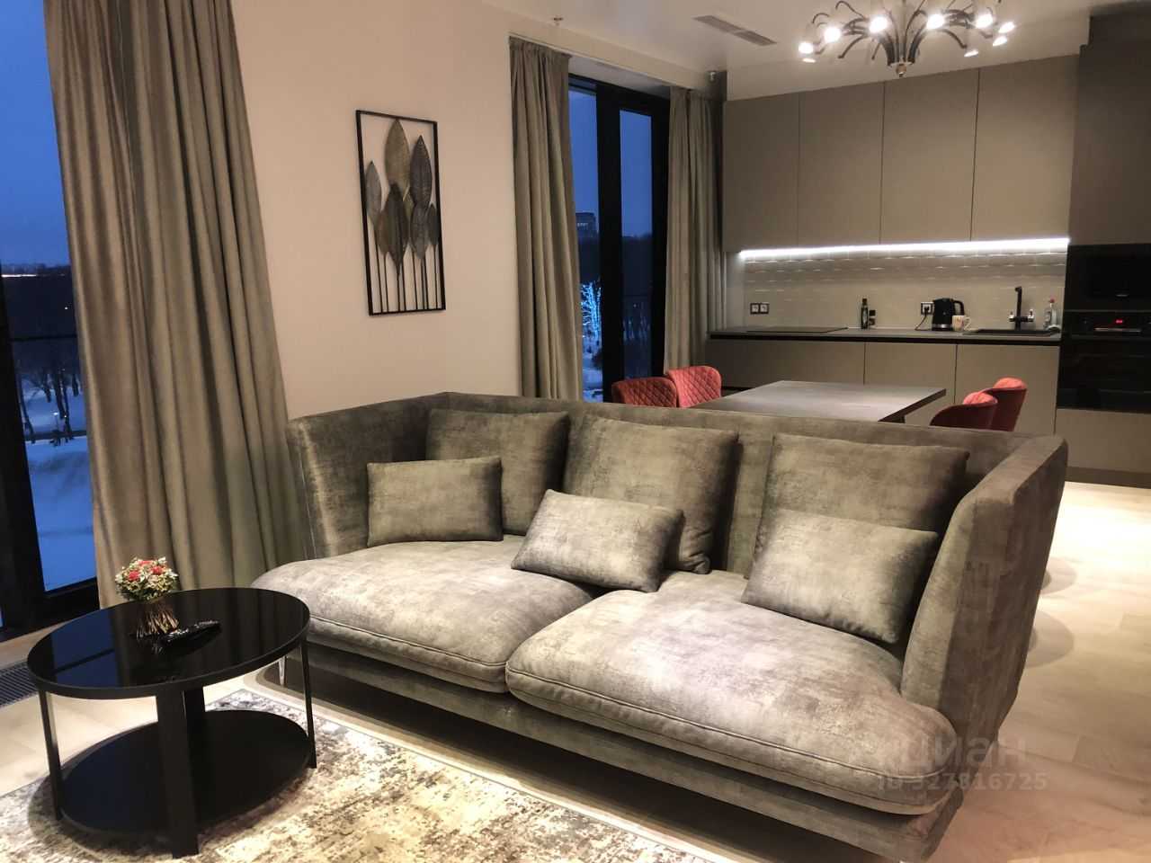 1-комнатная квартира, 52 м²