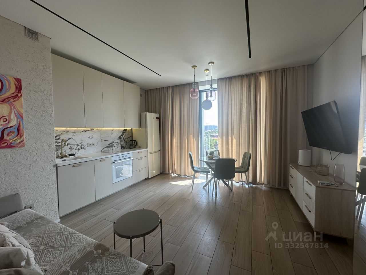 2-комнатная квартира, 52 м²