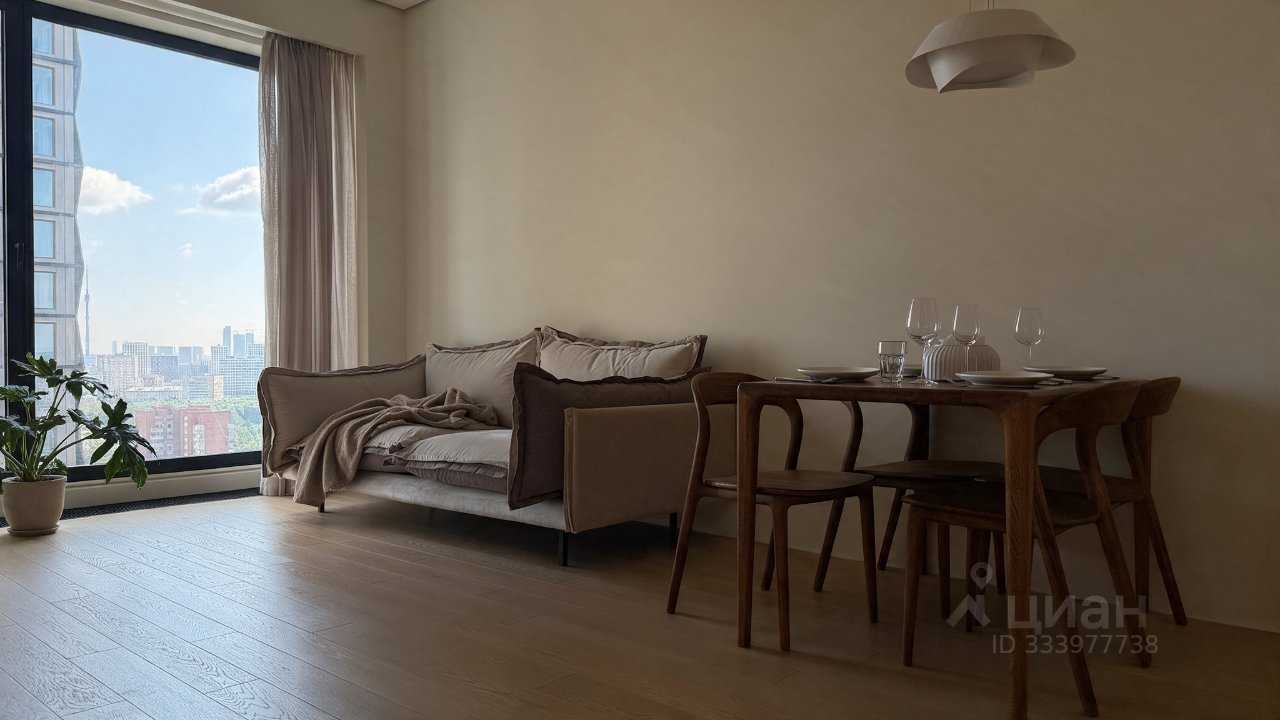 2-комнатная квартира, 52 м² — фотография 3