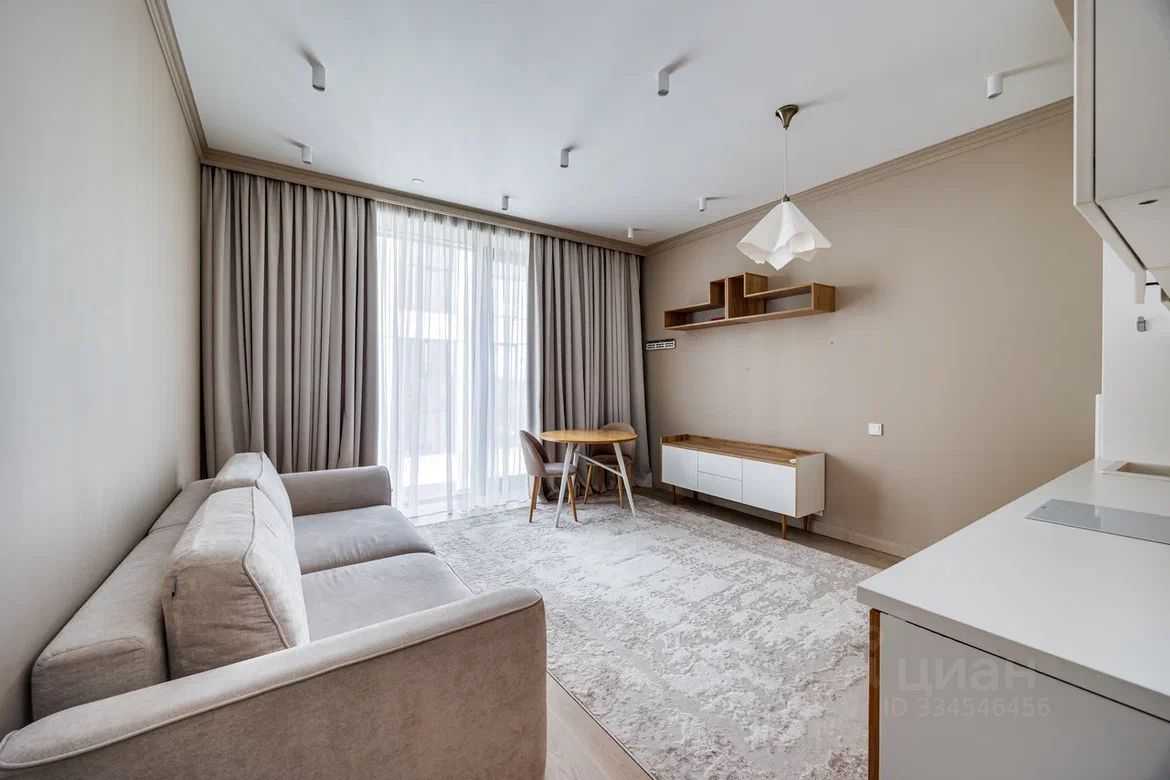 2-комнатная квартира, 56 м² — фотография 2