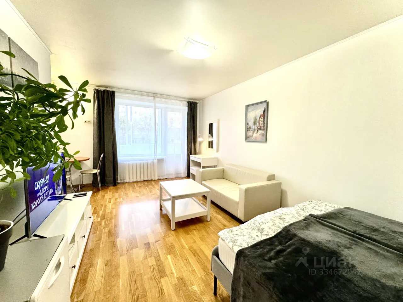 1-комнатная квартира, 33 м²