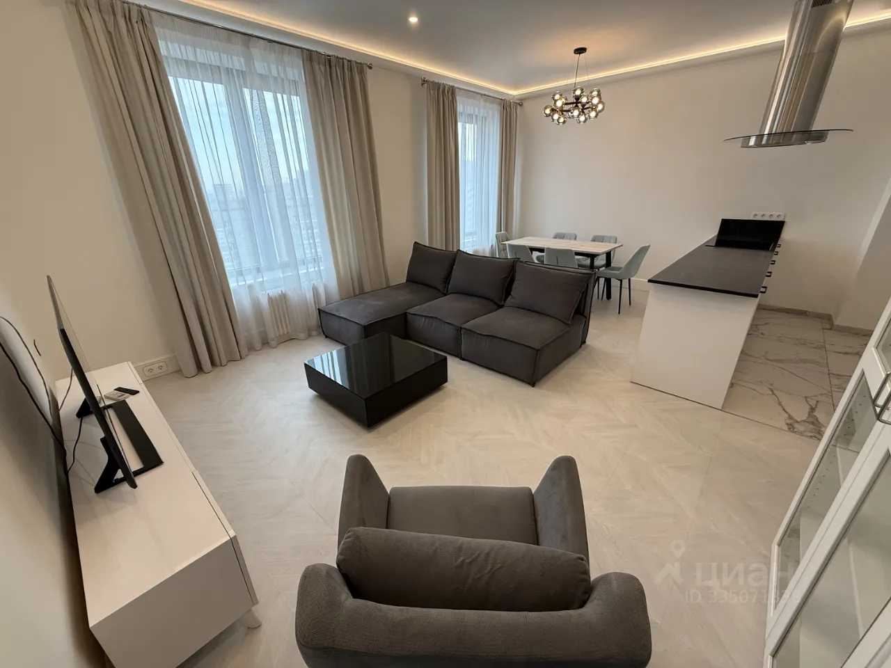3-комнатная квартира, 85,5 м²