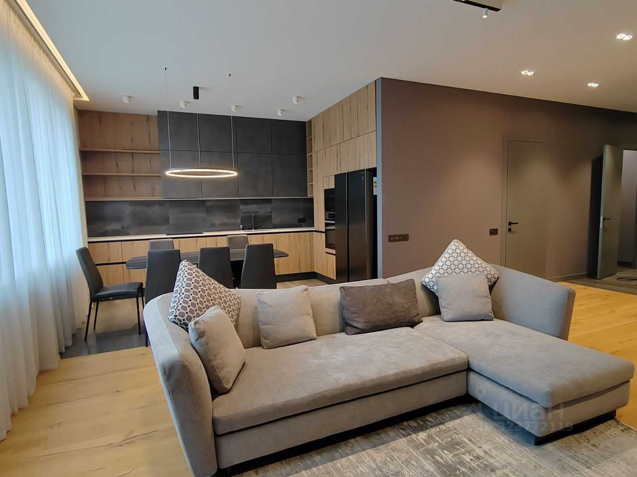 3-комнатная квартира, 134 м²