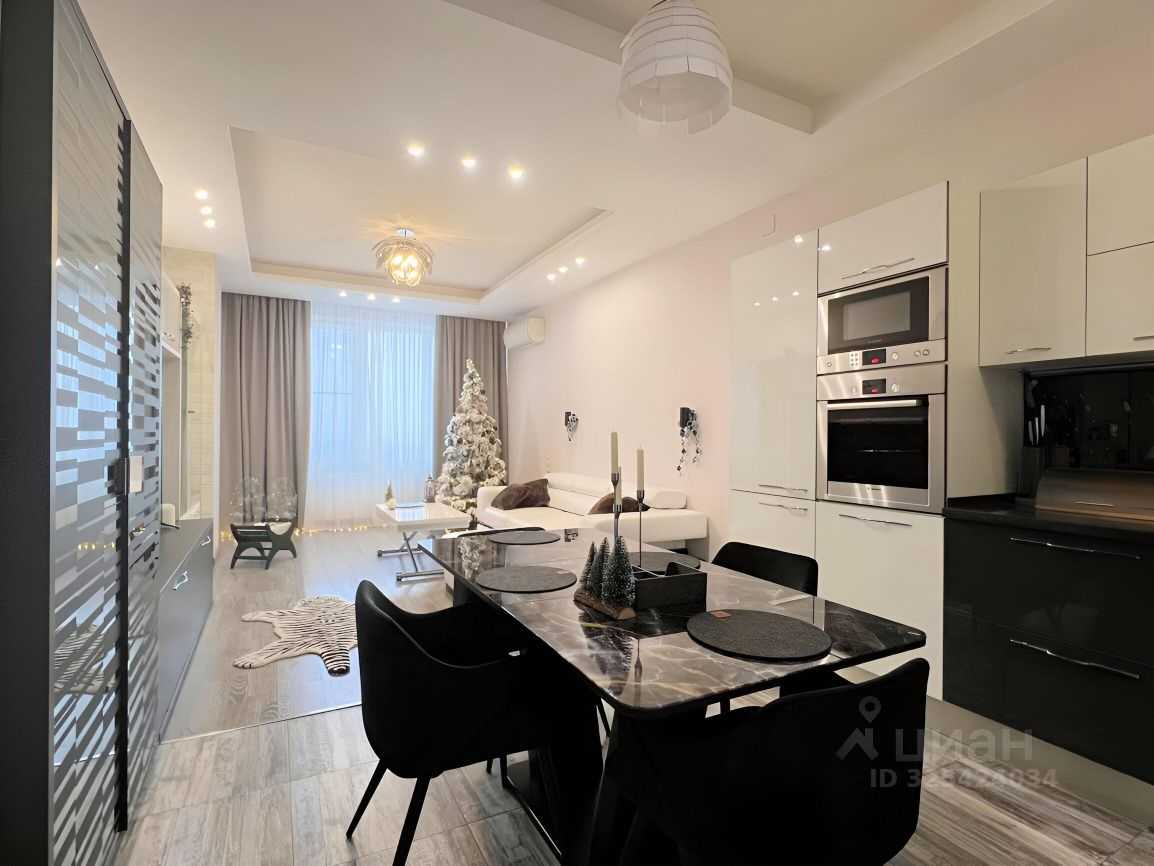 2-комнатная квартира, 74 м² — фотография 2