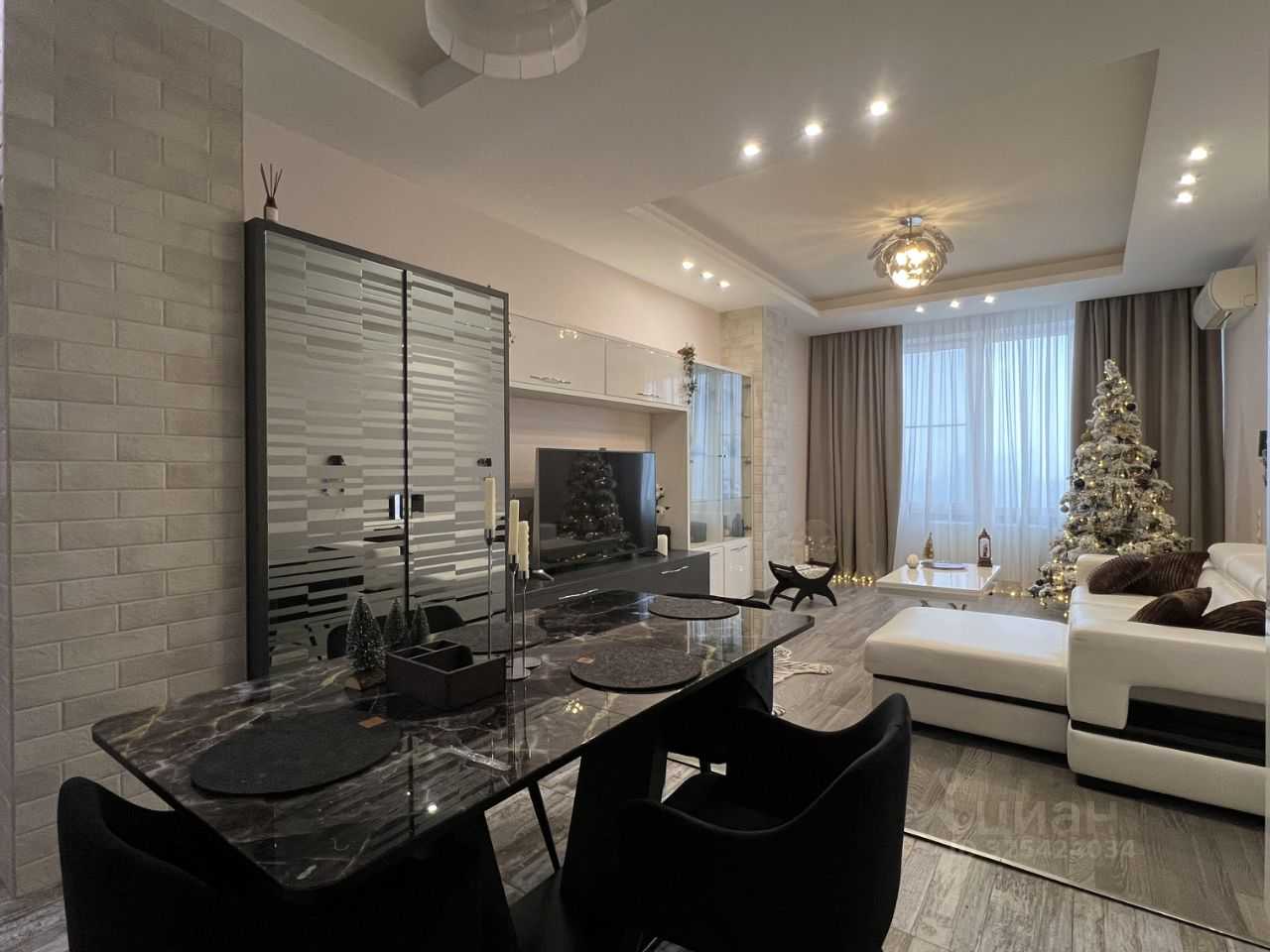 2-комнатная квартира, 74 м² — фотография 3