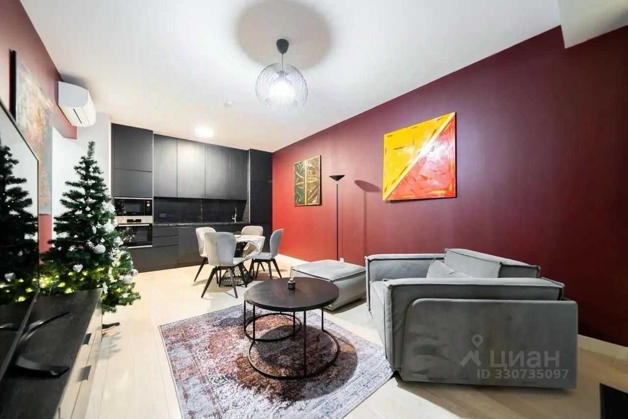 1-комнатная квартира, 50 м² — фотография 2