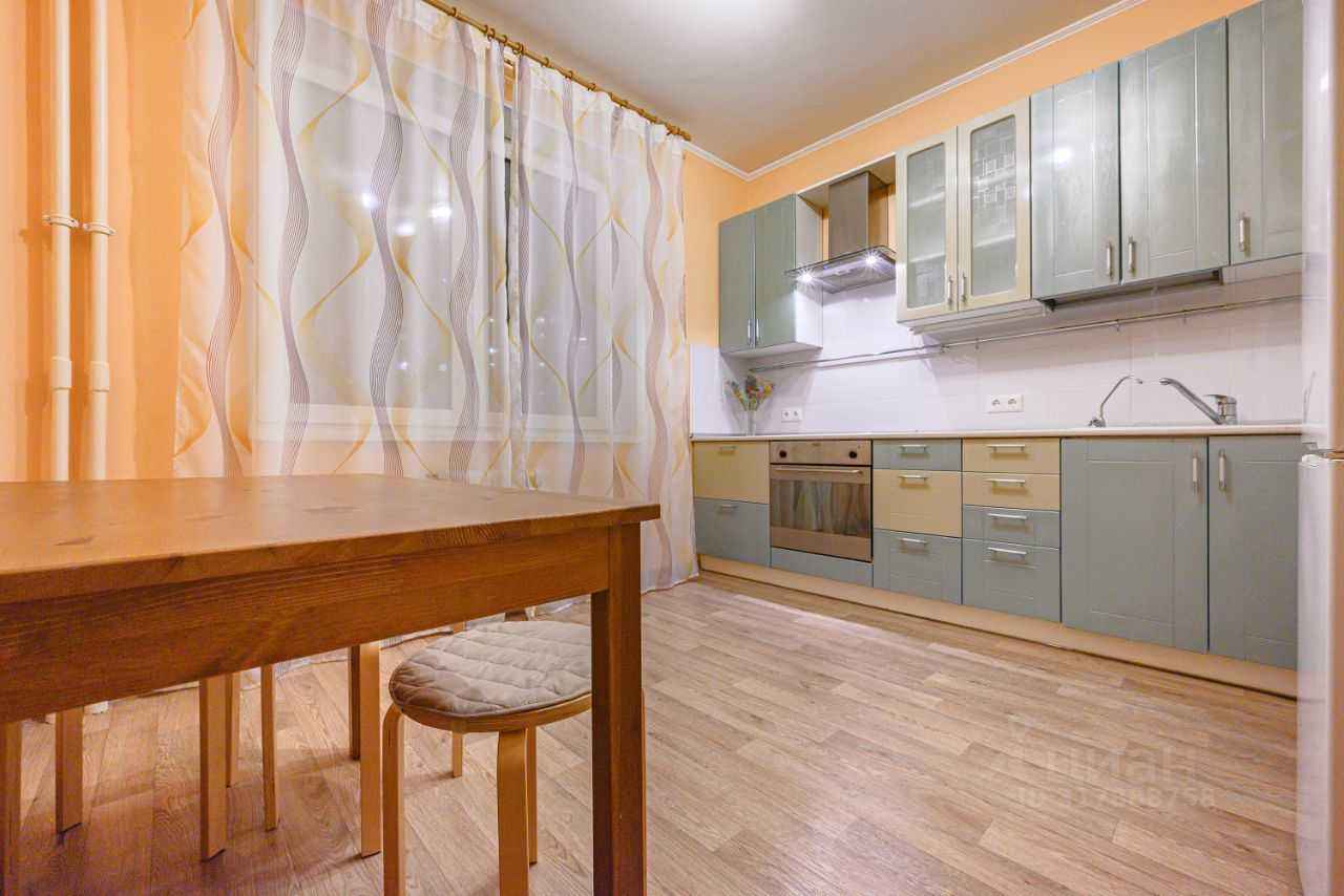 1-комнатная квартира, 39,5 м²