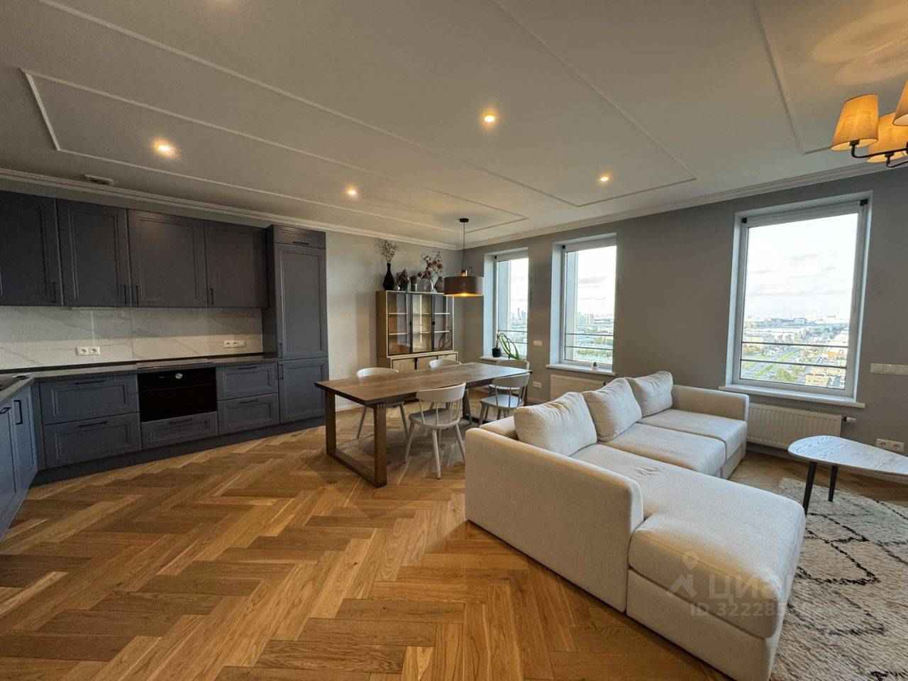 4-комнатная квартира, 120 м²