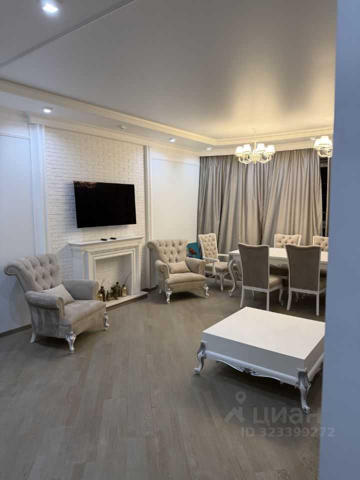 3-комнатная квартира, 105 м²