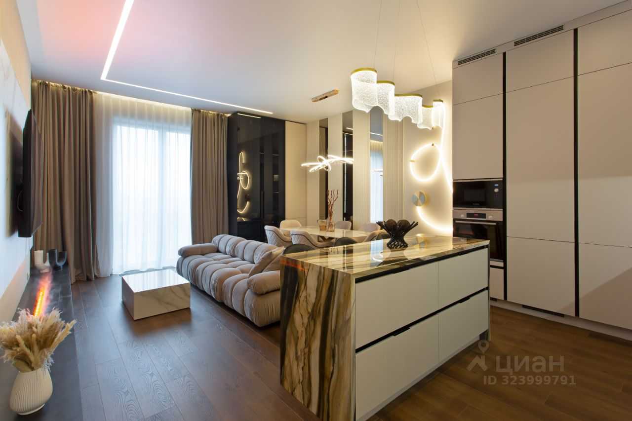 2-комнатная квартира, 80 м² — фотография 2