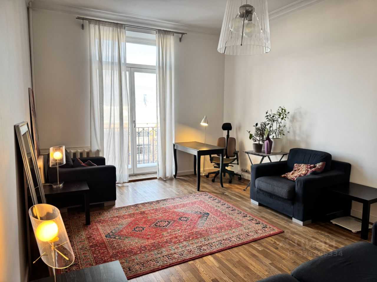 2-комнатная квартира, 58 м² — фотография 2