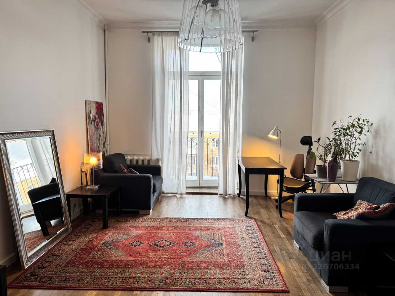2-комнатная квартира, 58 м²