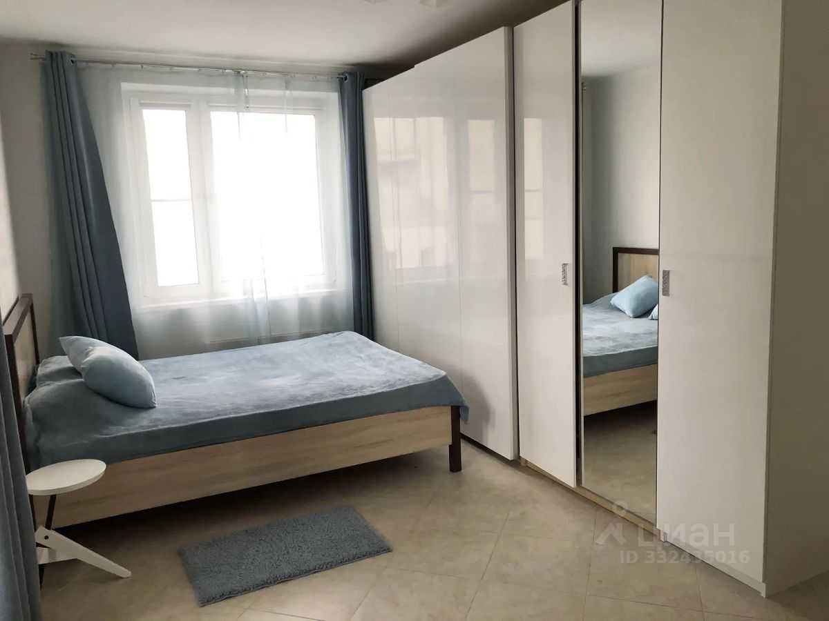 1-комнатная квартира, 34,5 м²