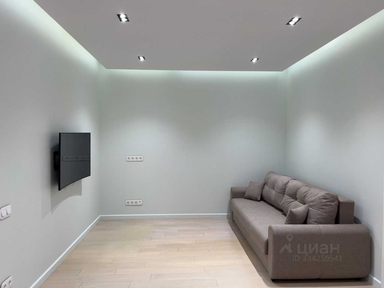 1-комнатная квартира, 60,6 м² — фотография 2