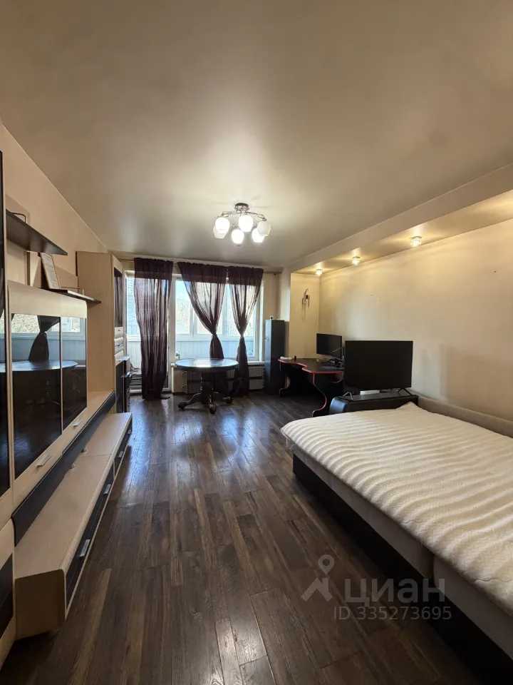 1-комнатная квартира, 44 м²