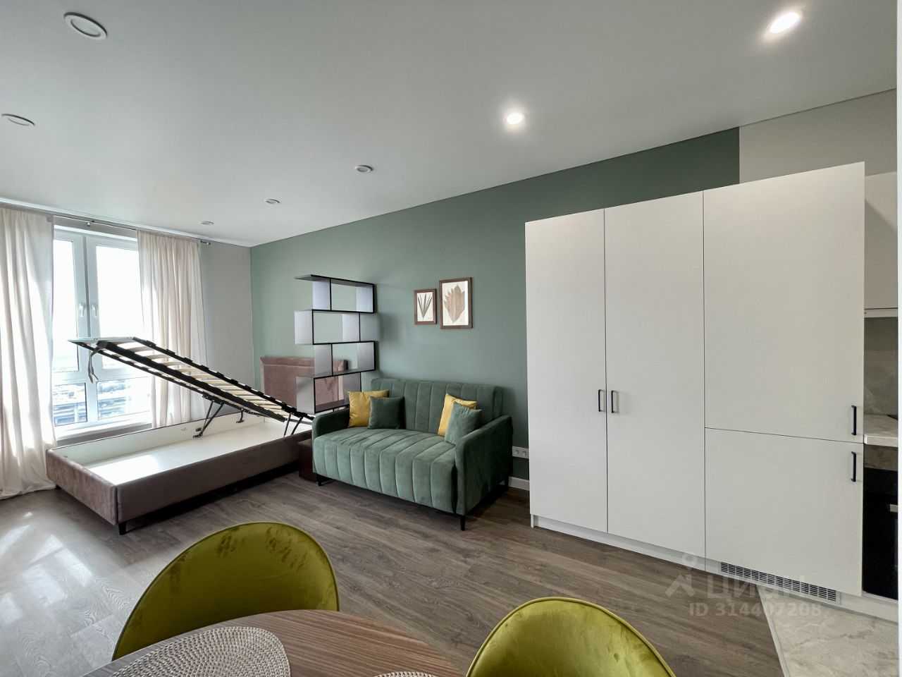 1-комнатная квартира, 33 м² — фотография 3