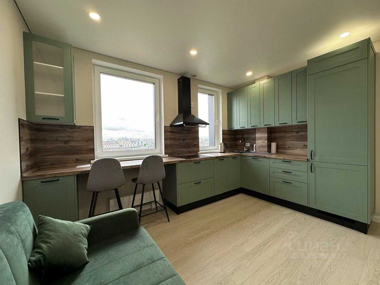 3-комнатная квартира, 56,9 м² — фотография 2