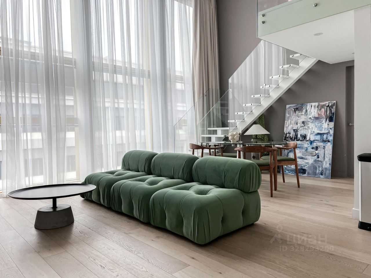 2-комнатная квартира, 86 м²