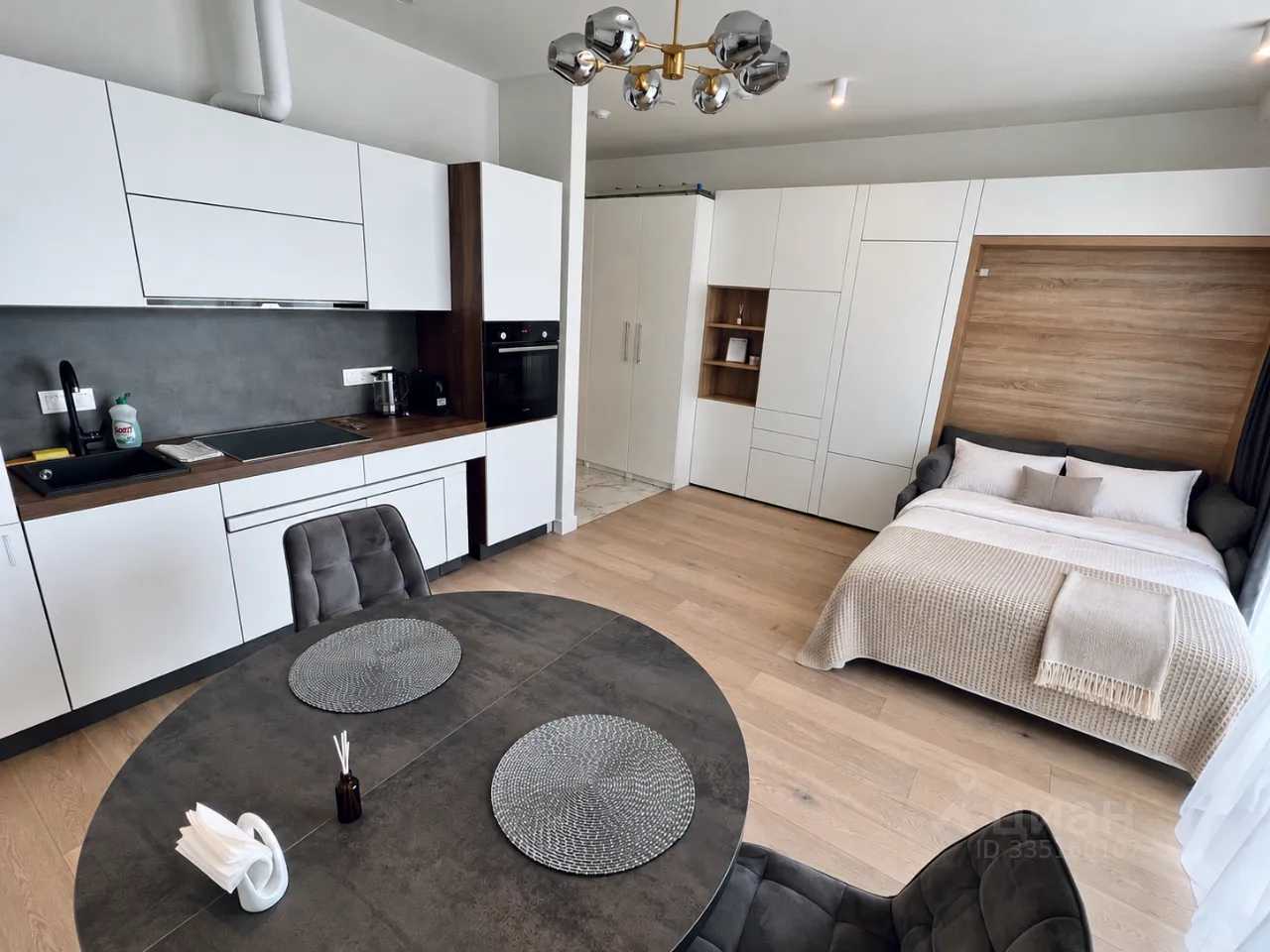 1-комнатная квартира, 35 м²