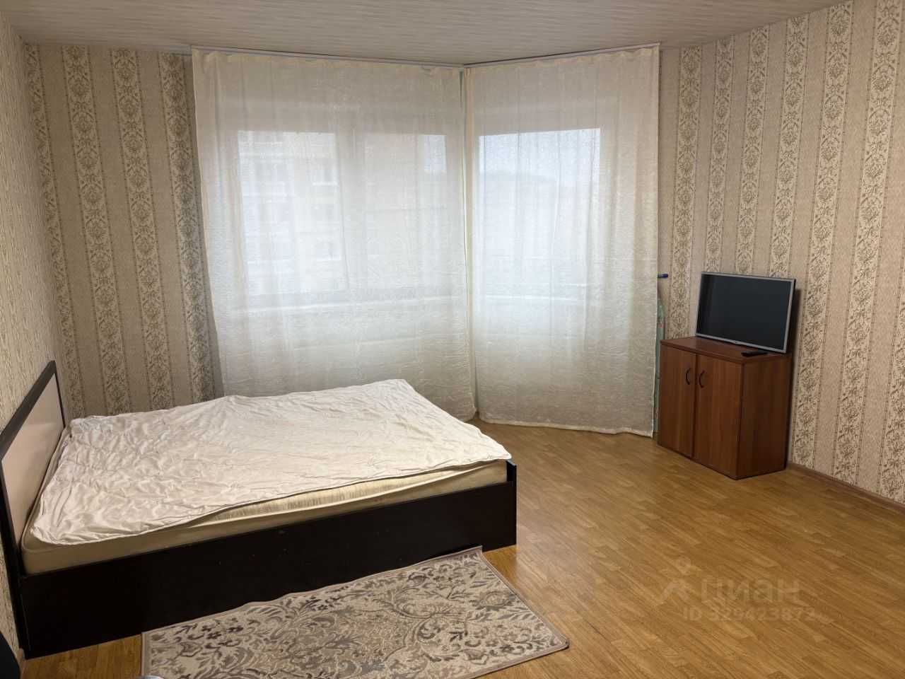 1-комнатная квартира, 44,6 м²