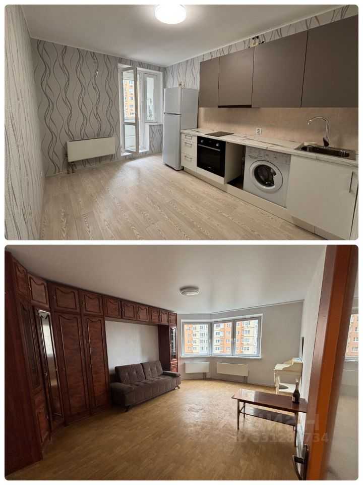 1-комнатная квартира, 44 м² — фотография 2