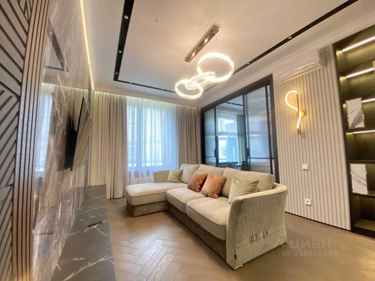 3-комнатная квартира, 89 м²
