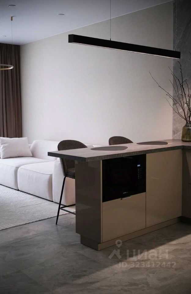 2-комнатная квартира, 59 м² — фотография 3