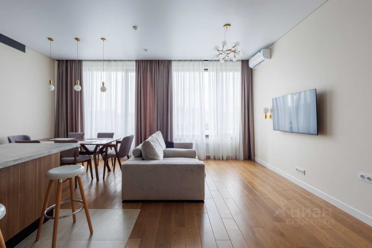 3-комнатная квартира, 97 м²