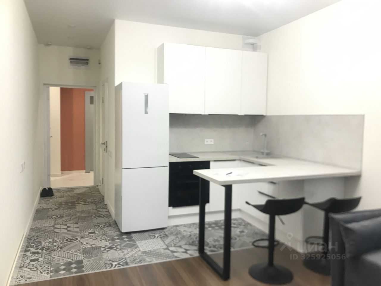 1-комнатная квартира, 22,9 м²