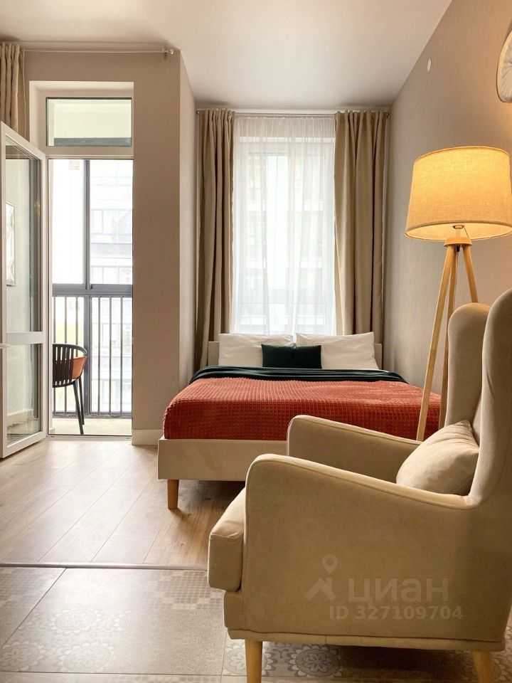 1-комнатная квартира, 23 м²