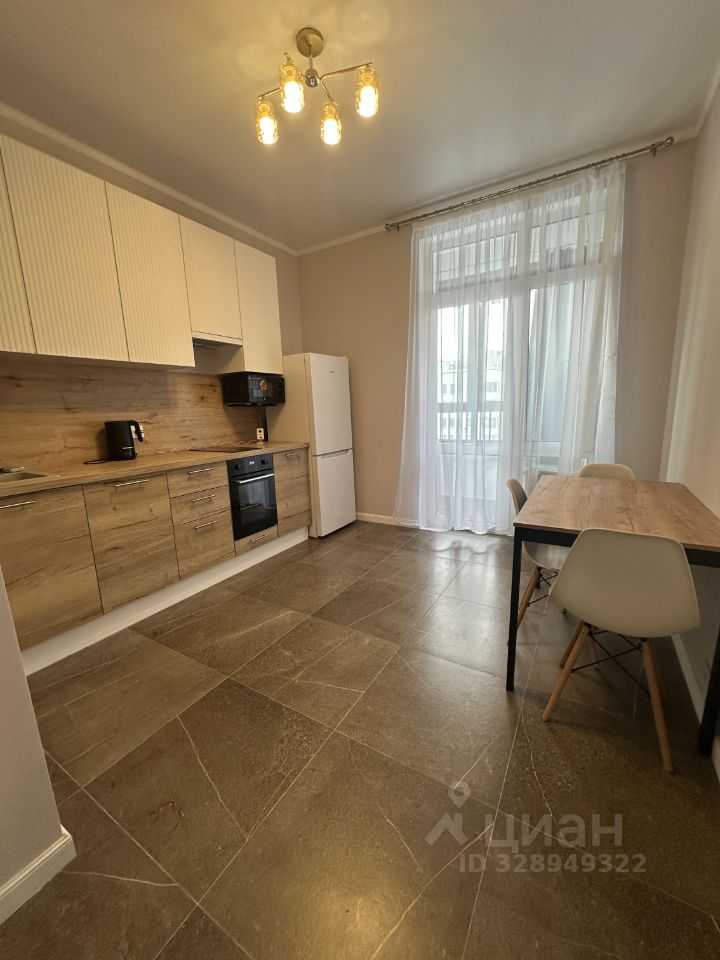 1-комнатная квартира, 39 м²