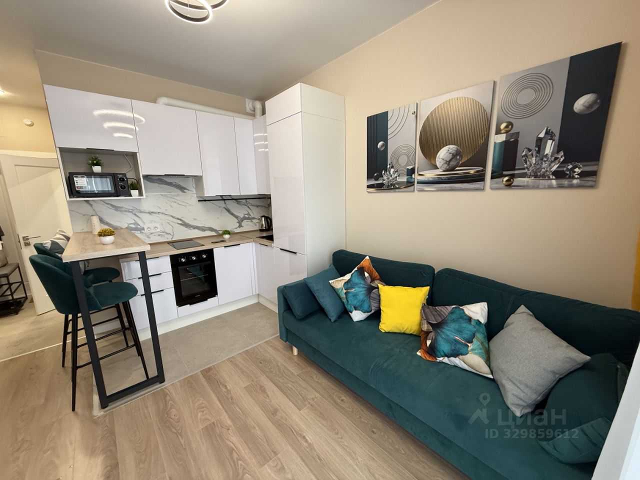 1-комнатная квартира, 25 м²