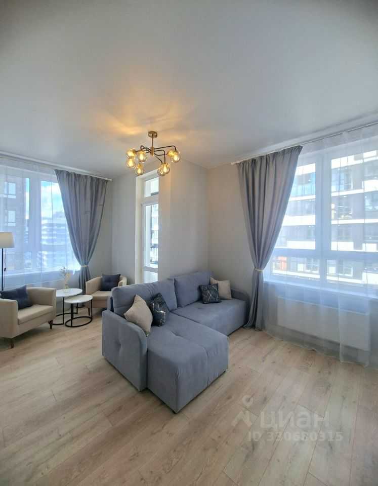 2-комнатная квартира, 52 м²
