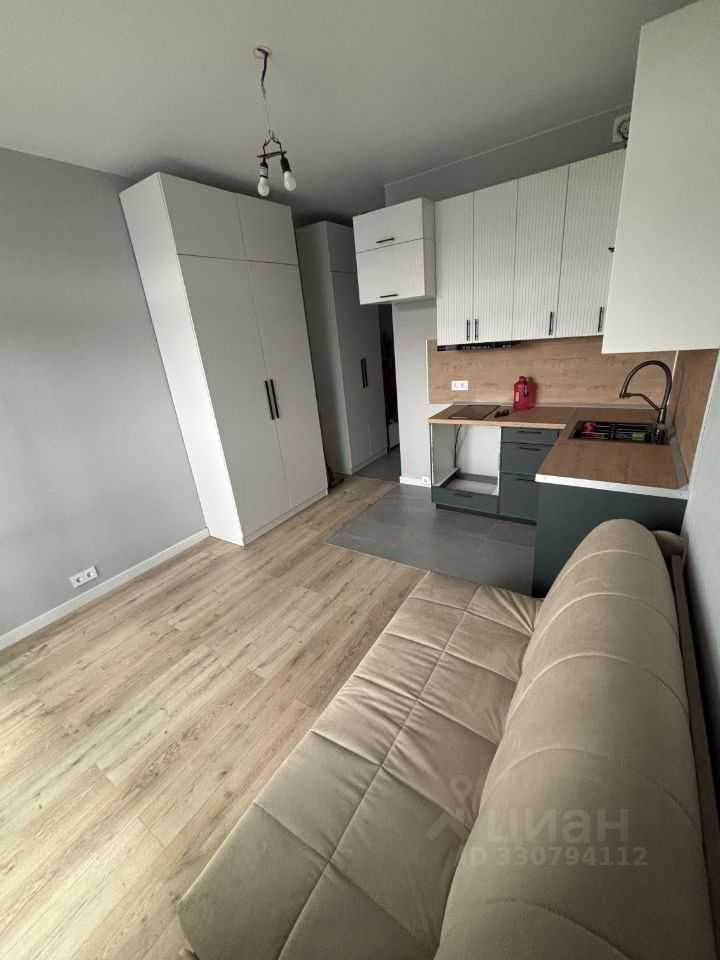 1-комнатная квартира, 19 м²