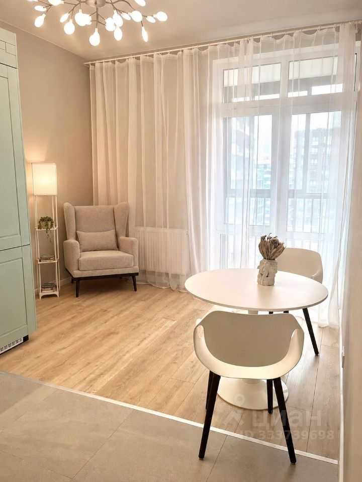 1-комнатная квартира, 36,6 м²