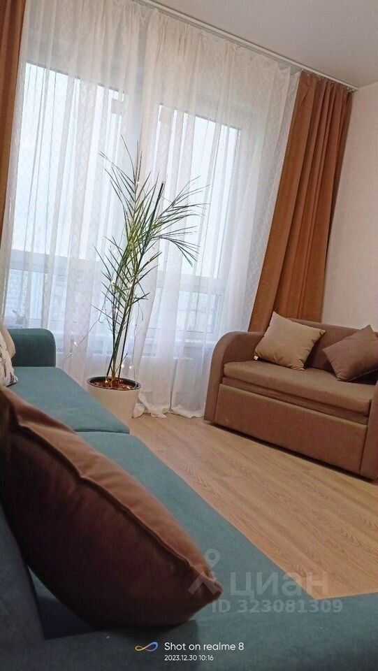 2-комнатная квартира, 44 м² — фотография 3