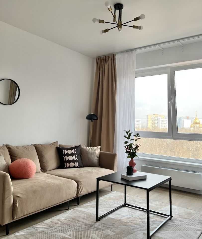 1-комнатная квартира, 39 м² — фотография 2