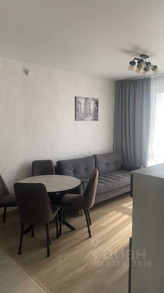 1-комнатная квартира, 37,5 м² — фотография 2