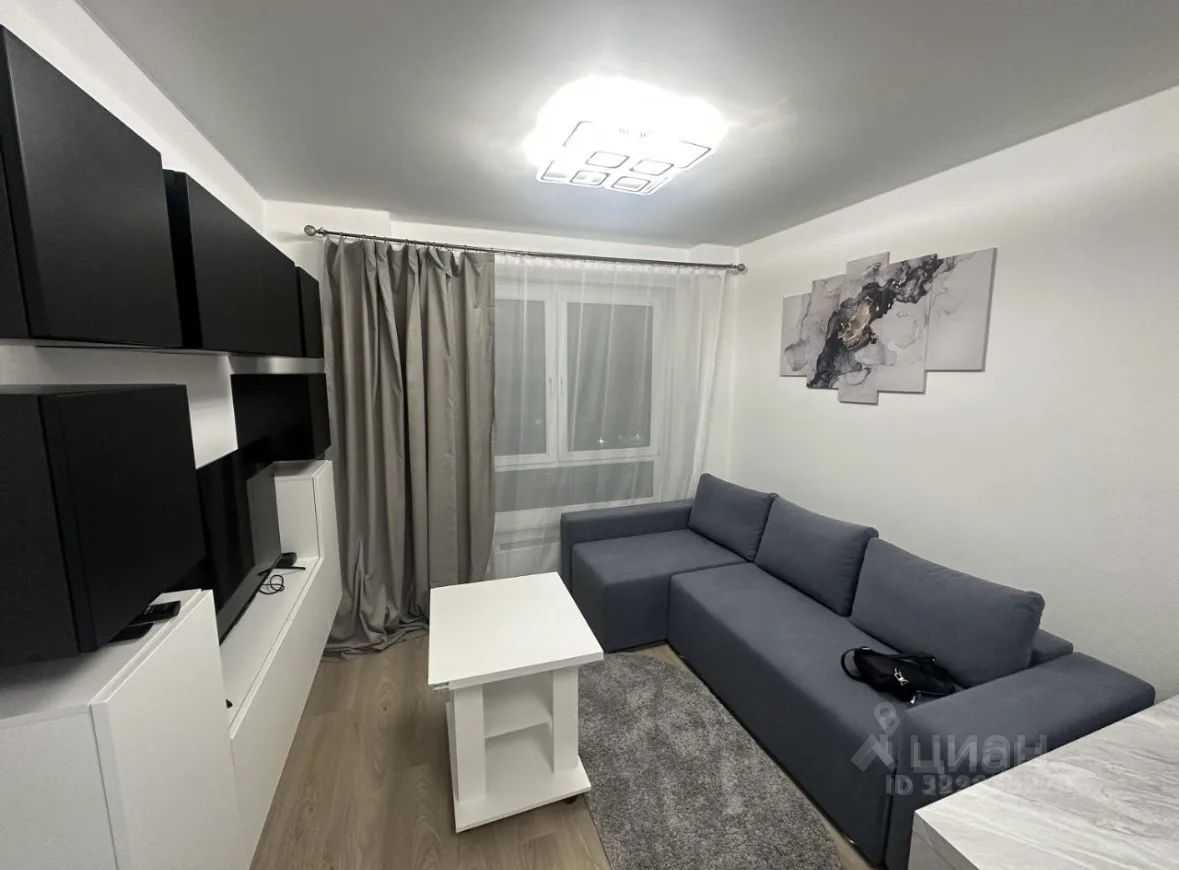 1-комнатная квартира, 46 м²
