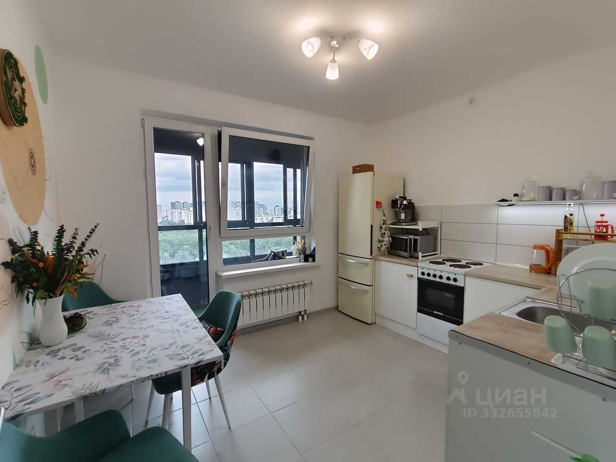 1-комнатная квартира, 39 м²