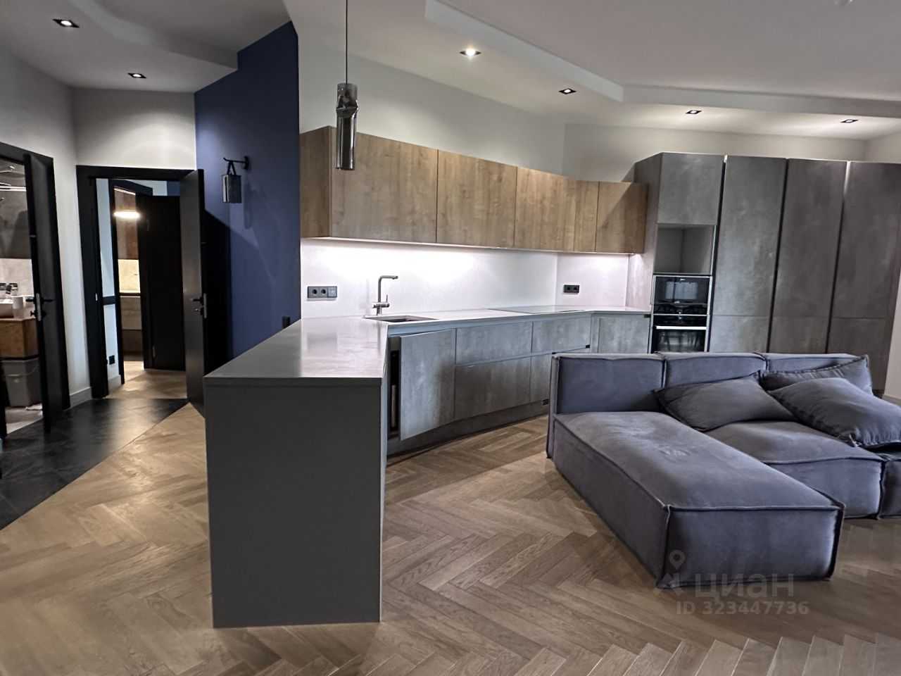 3-комнатная квартира, 120 м²