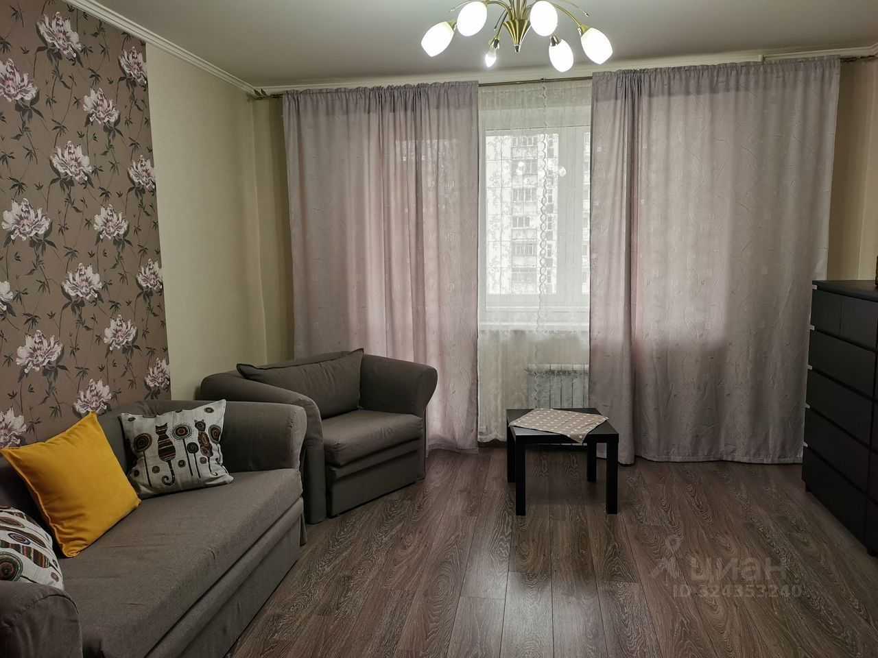 1-комнатная квартира, 42 м² — фотография 3