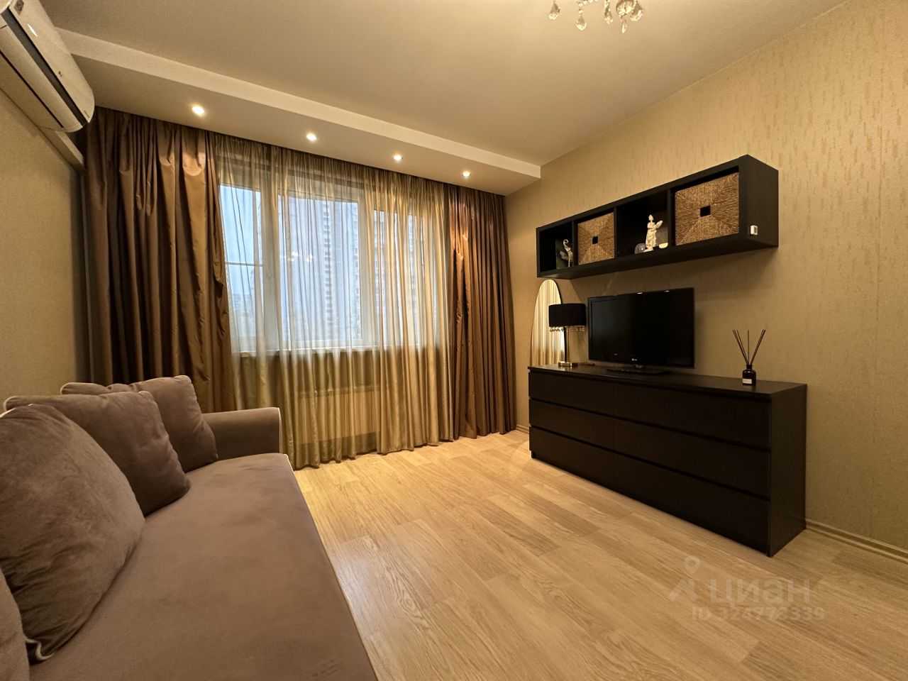 1-комнатная квартира, 38,7 м² — фотография 2