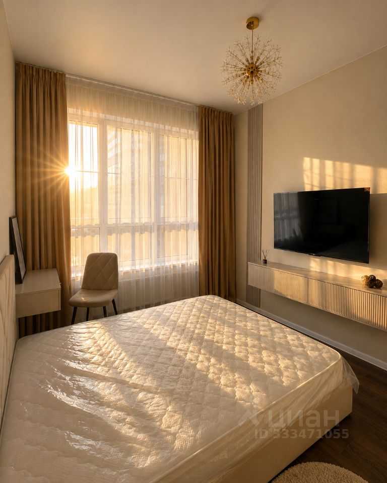 1-комнатная квартира, 38 м²