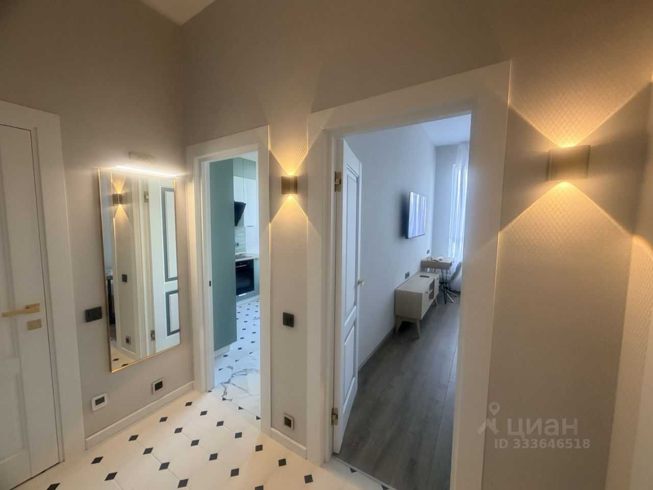1-комнатная квартира, 38,8 м²
