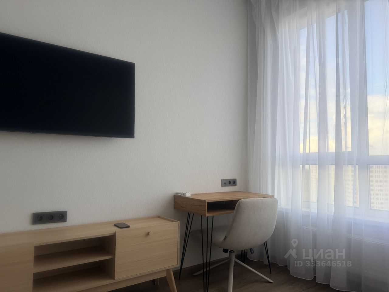 1-комнатная квартира, 38,8 м² — фотография 3