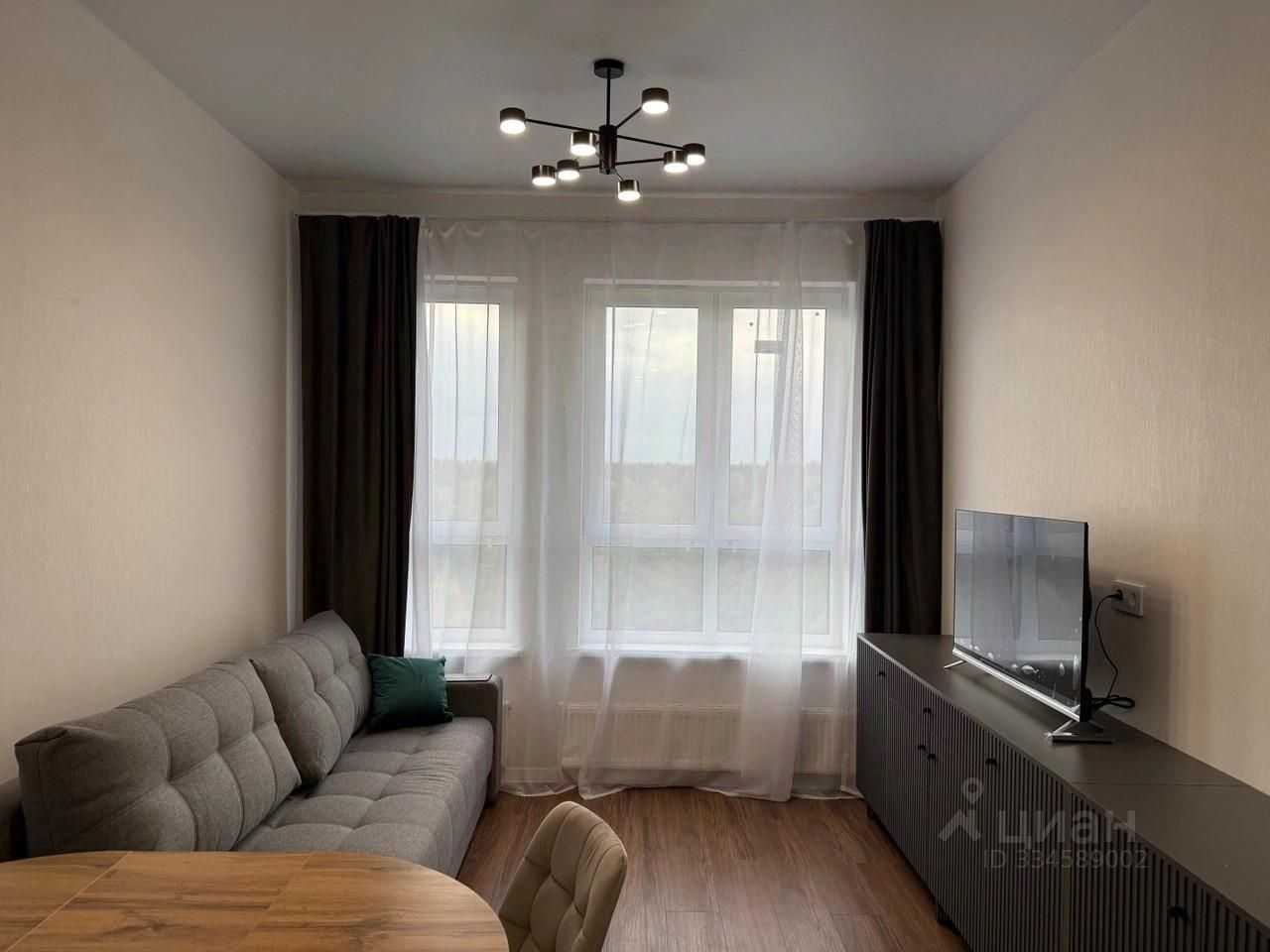 1-комнатная квартира, 43,4 м²