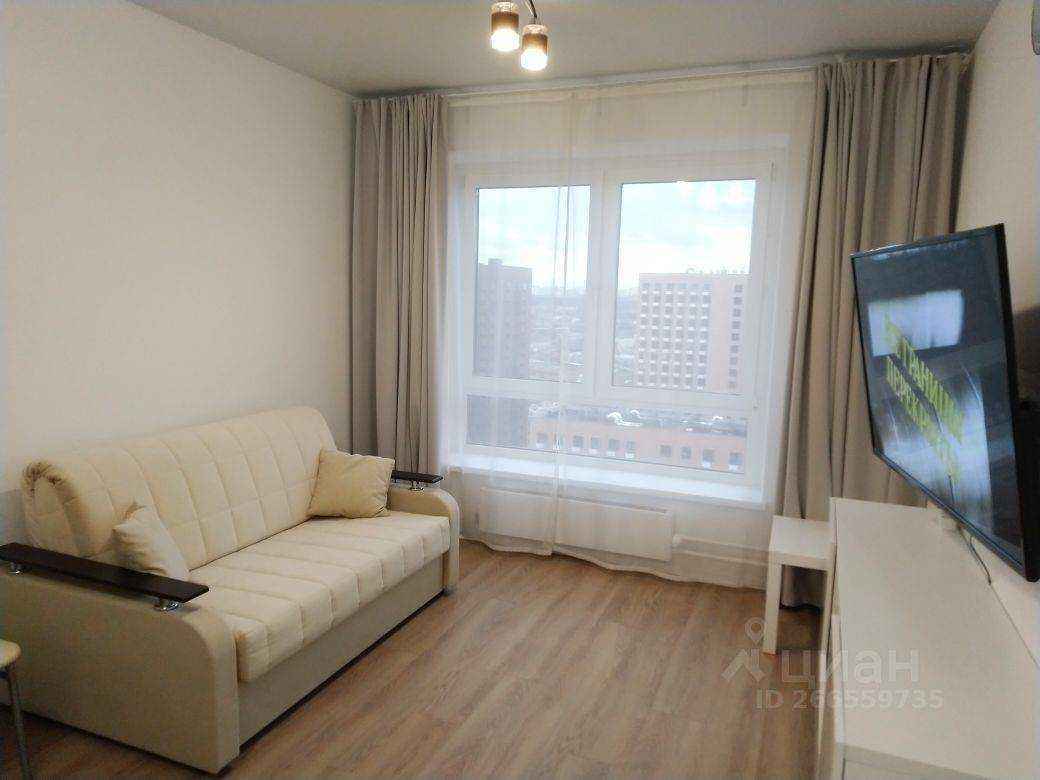 1-комнатная квартира, 35,5 м²